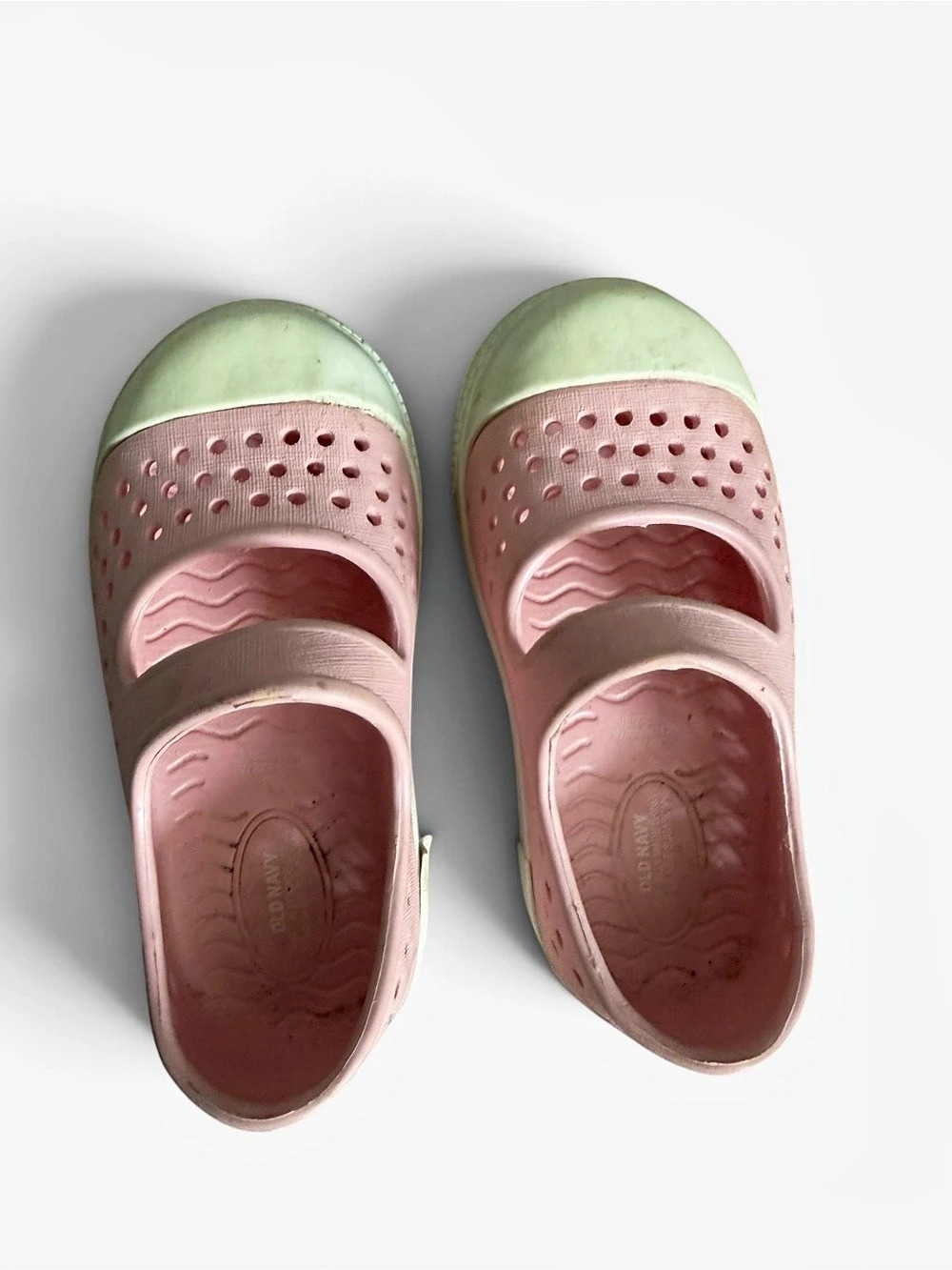 Old Navy Pink & white Clogs